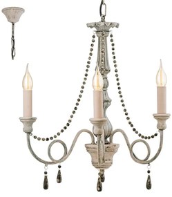 Eglo 49821 - Luster na reťazi COLCHESTER 3xE14/40W