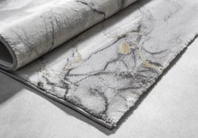 Koberec CRAFT MARBLE sivý