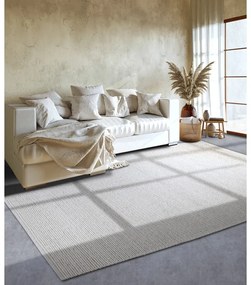 Biely ručne tkaný vlnený koberec 120x170 cm Francois – Villeroy&amp;Boch