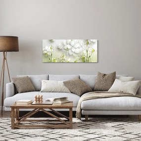 Obraz s kvetmi (120x50 cm)