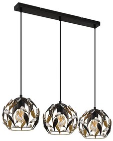 Globo 15759-3H - Závesný luster MIKA na lanku 3xE27/40W/230V