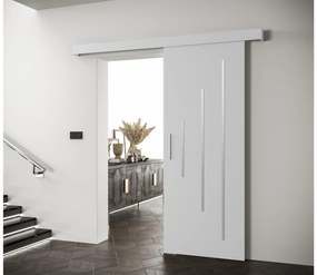 Posuvné dvere 70 cm Slavdro 3 (biela matná). Akcia -6%. Vlastná spoľahlivá doprava až k Vám domov. 1108763