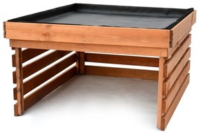 ROJAPLAST Garáž pre robotickú kosačku drevená