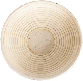 Orion Ošatka rattan okrúhla Srdce pr. 21 cm