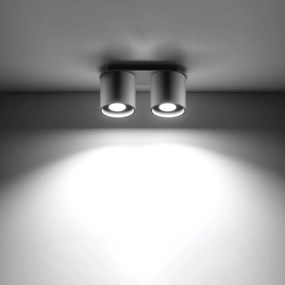 Sollux Lighting Stropné svietidlo ORBIS 2 sivé