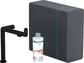 Hansgrohe Aqittura M91, sodaSystem 240, 1jet, čierna matná, HAN-76837670