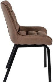 Stolička Saranda zamat - hnedá