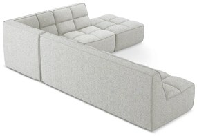 Krémovobiela modulárna rohová pohovka (variabilná) Kalai – Makamii