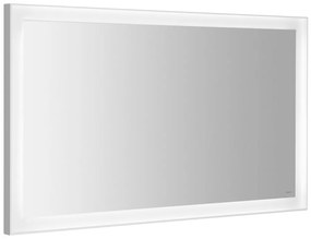 Sapho, FLUT LED podsvietené zrkadlo 1200x700mm, biela, FT120