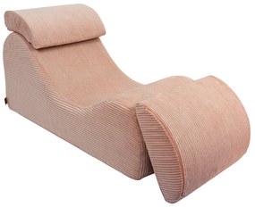 MeowBaby® Detské dizajnové kreslo Powder Rose