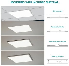 Eglo 96151 - LED Podhľadový panel SALOBRENA LED/40W/230V