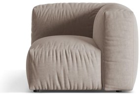 Béžový modul pohovky (variabilný) Martina – Micadoni Home