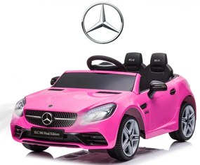 Elektrické autíčko Mercedes-Benz SLC ružové