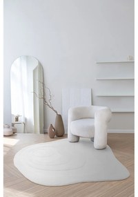 Biely vlnený koberec 150x150 cm Olsen – Asiatic Carpets