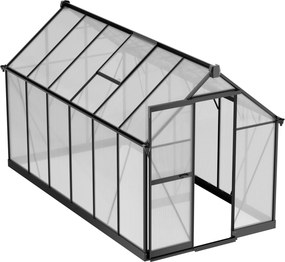 Skleník 210 x 183 x 360 cm, zosilnená konštrukcia, polykarbonát 6 mm