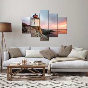 Obraz - Maják Castle Hill (150x105 cm)