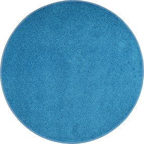 AladinWorld Expres, Kusový koberec Eton tyrkys kruh, 400x400 (priemer) kruh, modrá, obývacia izba