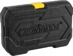 CROWNMAN Box na náradie pre nástrčné kľúče, 46 kusov