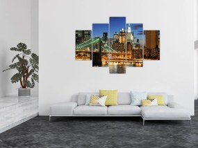 Obraz - Most s New Yorkom (150x105 cm)