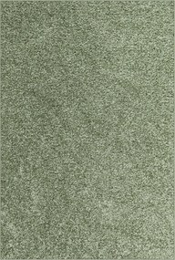 AladinWorld Expres, Kusový koberec Velur Ultra olivový, 100x200, zelená, obývacia izba