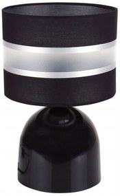 Stolná lampa Elegance, 1x textilné tienidlo (výber z 6 farieb), (výber z 3 farieb konštrukcie), s