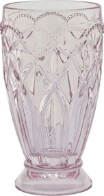 Ružový vysoký pohárik na drink Saint-Émilion - Ø 8*15 cm / 350ml