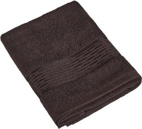 Bellatex Froté uterák Kamilka prúžok tmavohnedá, 50 x 100 cm