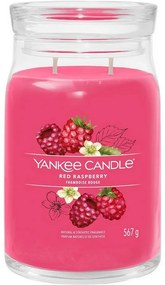 Yankee Candle Signature Red Raspberry Veľká vonnásviečka, 567 g, L
