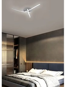 Brilagi - LED stropné svietidlo STRIPES LED/24W/230V strieborné