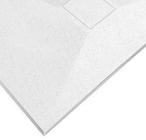 Rea Magnum White, SMC sprchová vanička 90x90x2,5 cm, biela, REA-K3338