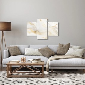 Obraz - Abstrakcia s dekorom (90x60 cm)
