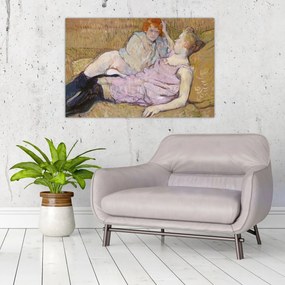 Obraz - Henri de Toulouse-Lautrec, The Sofa, reprodukcia (90x60 cm)