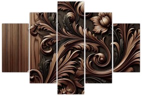 Obraz - Vzor z dreva (150x105 cm)