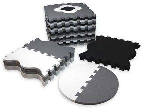 Puzzle podložka s okrajmi Sapphire Kids SK-38 - formy