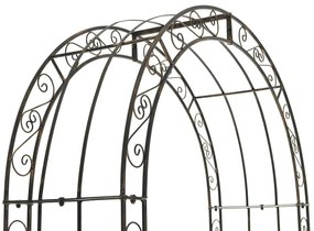 Oblúk na ruže Sima s bránkou - Bronzová