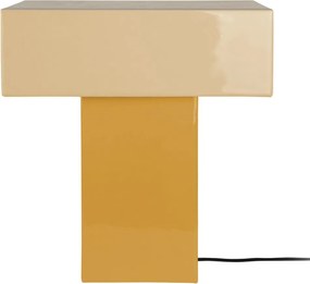 Žltá stolová lampa (výška 35 cm) Grato Recto – Leitmotiv