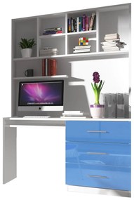 PC stolík Paradise PD03, Farby: biela / biely lesk