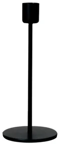 Kovový stojan na sviečku 18 cm, matt black S | BIANO