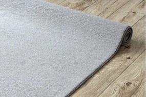 Metrážny koberec VELVET MICRO sivý