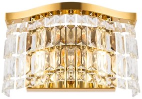 Maytoni DIA005WL-02G - Nástenné svietidlo DUNE 2xE14/60W/230V zlatá