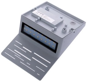 Exteriérové nástenné LED svietidlo Line, 1x LED 10w, biele