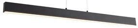 Závesná lampa čierna vrátane LED 3-stupňové stmievanie 2700-4000K s prepínačom Dip - Keane
