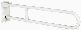 Podperné držadlo sklopné "PRO" 700 mm biele