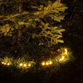 Solárne LED svietidlo Hero, 0,06w, 3000k, b, sada 5ks