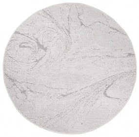 Obojstranný koberec DuoRug 5733 natural kruh