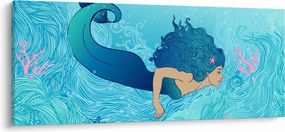 Obraz - Morská panna (120x50 cm)