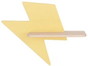 LED Detské nástenné svietidlo s poličkou LIGHTNING LED/4W/230V