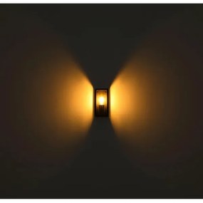 Globo 31982S - Vonkajšie nástenné svietidlo LOGANA 1xE27/60W/230V IP44 čierna