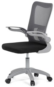 Autronic BONTEC Detská stolička, výškovo nastaviteľná, šedá sieťovina, KA-K2008 GREY Farba: Šedá