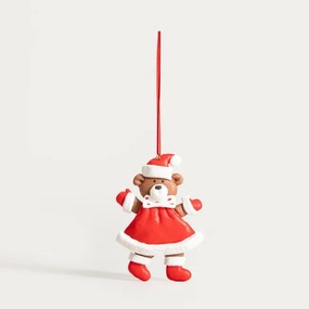 Závesná vianočná dekorácia LIZZY medvedík 754579